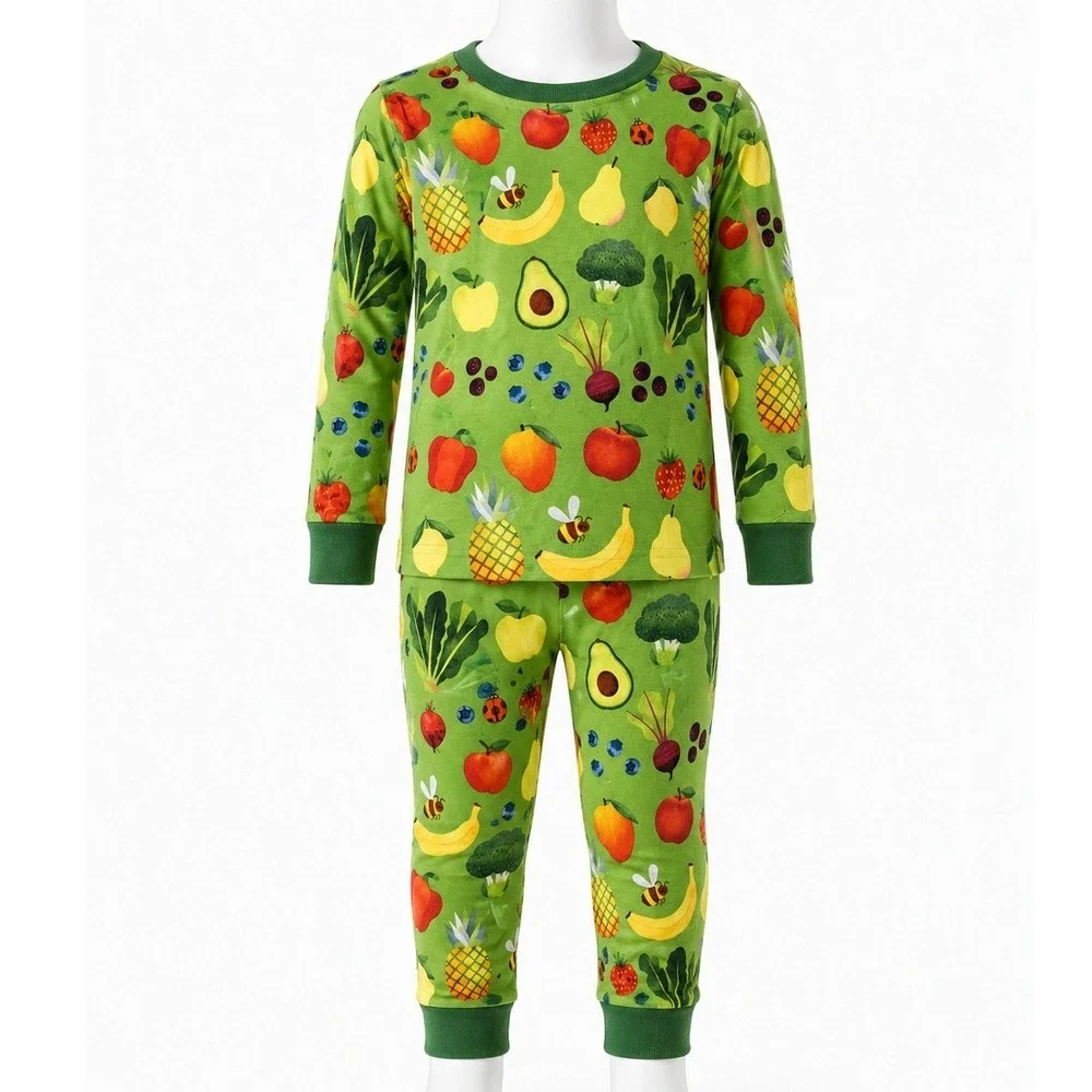 Little Sleepies Once Upon A Farm 4T Toddler Bamboo Pajama Set Unisex